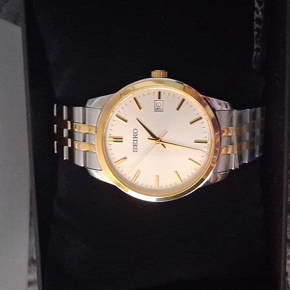 Seiko Gold and Silver Watch